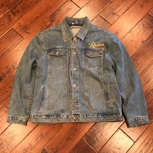 Men’s Riviera Hotel & Casino Jean Jacket XL Vegas